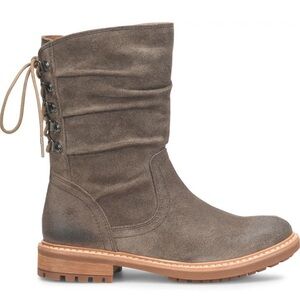 Sofft Taupe Lace Up Boots